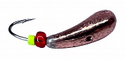 Мормышка DS Fishing Уралка Квадро d-4мм 1,01гр #Медь