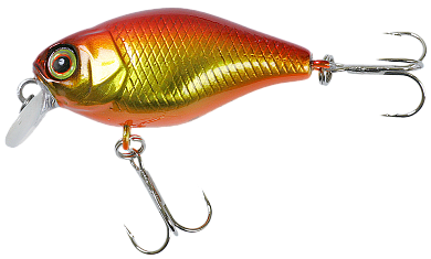 Воблер Jackall Chubby 38F #HL Red & Gold