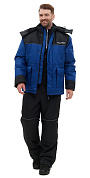 Костюм зимний Huntsman Полюс цвет синий/чёрный размер 52-54 рост 170-176