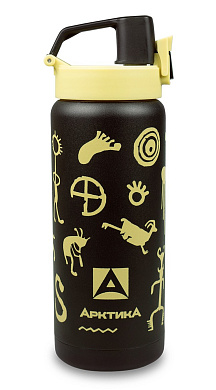 Термокружка Арктика "Сититерм" цвет Чёрный "Вуду" (0,5л)