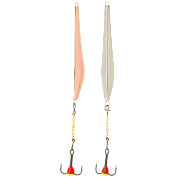 Блесна вертикальная Lucky John Double Blade LJDD55 #CS