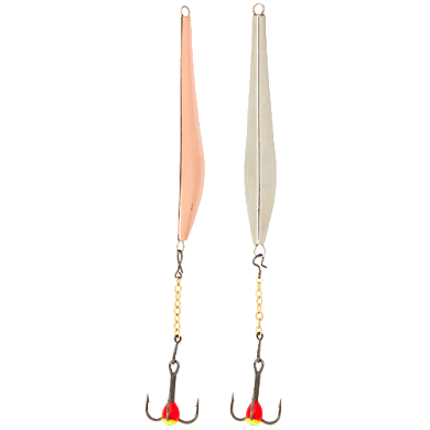 Блесна вертикальная Lucky John Double Blade LJDD55 #CS