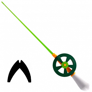 Удочка зимняя WestMan Скелетон с пенопластовой ручкой