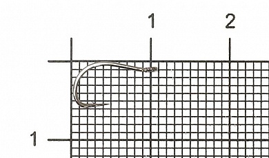 Крючок Kashima Op Kantuki Izu Mejina #6
