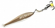 Блесна Lucky John LJ S-3-Z с цепочкой и тройником #S