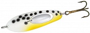 Блесна Kuusamo Taimen Super 75/17 W/Ye/BL-S