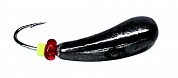 Мормышка DS Fishing Уралка Квадро d-4мм 1,01гр #Чёрный никель