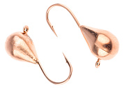 Мормышка Akara Капля с ушком d-4мм 0,99гр #Cu