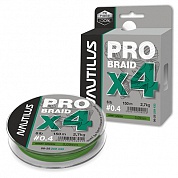 Шнур Nautilus Pro Braid x4 Army Green 150м #1