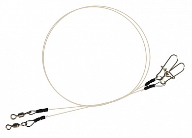 Поводок ZUB Fluorocarbon d-62мм 25см 28кг (2шт)