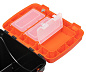 Ящик рыболовный зимний Helios Extreme 10л односекционный оранжевый