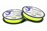 Шнур Daiwa J-Braid x4 Fluo Yellow 135m #2