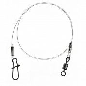 Поводок оснащенный AFW 100% Fluorocarbon Leader 0,45mm 23см 11,3кг