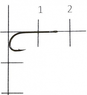 Крючок Gamakatsu LS-1223F #10