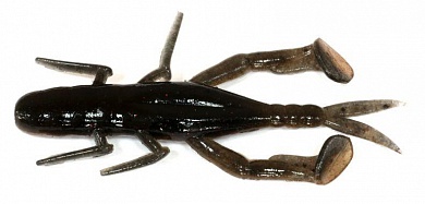 Приманка Jackall Dragon Bug 3" #Ebimiso/Black