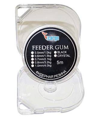 Фидерная резина Cargo Feeder Gum Crystal 1мм