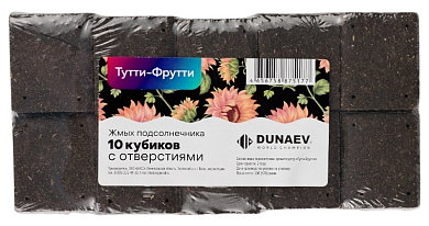 Жмых подсолнечника Dunaev Тутти-Фрутти 300гр