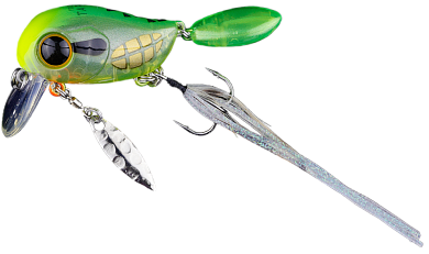 Воблер Jackall Micro Tappy #Chartreuse Grass Hopper