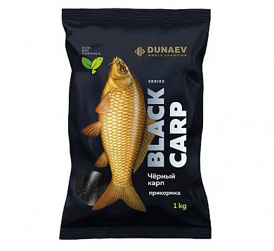 Прикормка Dunaev Black Series 1кг Карп