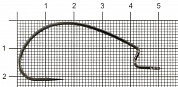 Офсетные крючки Owner J-Light 5109 #4/0