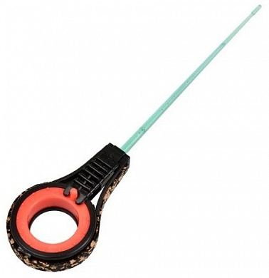 Удочка зимняя безосевая Пирс "Sport ЭКО" цвет чёрно-красный