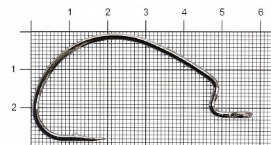 Крючок KOI Hard Game Offset №6/0