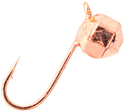 Мормышка Akara Шар с ушком Крупная грань d-4мм 0,6гр #Cu