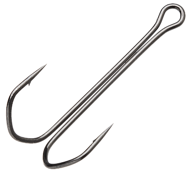 Двойник UF Studio Double Hook Long #1/0