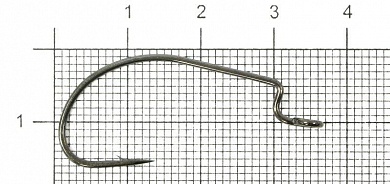 Крючок Lucky John Predator LJH355 №1/0