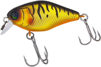 Воблер Jackall Chubby 41F SR #Mat Gold Tiger