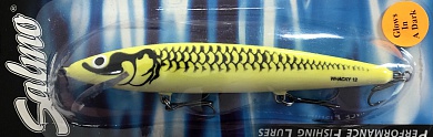 Воблер Salmo Wacky 12F #YLG Yellow Luminescent Grey