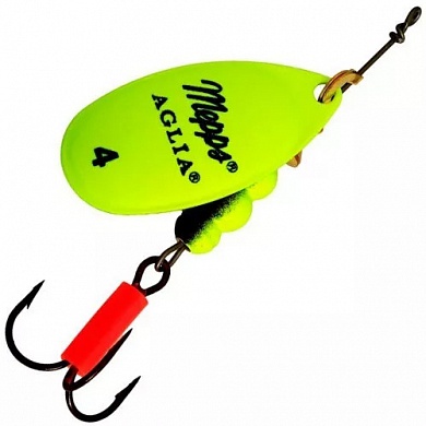 Блесна Mepps Aglia Fluo 4 #Chartreuse 9гр