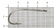 Крючок Cobra Allround CA129 №3/0