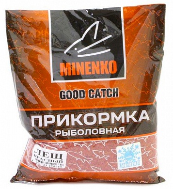 Прикормка зимняя Minenko Good Catch Лещ красный