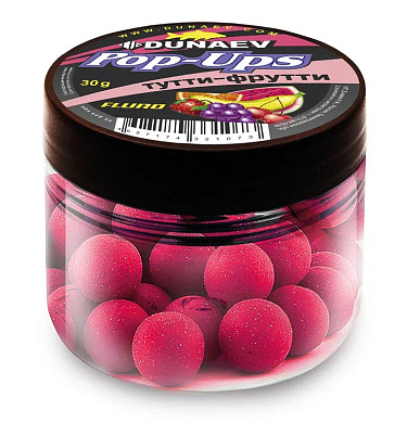 Бойлы Dunaev Pop-Up 6мм Тутти-Фрутти 30гр