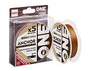 Шнур "I am № One" Anchor x5 Dark Brown 150m  0.18mm 