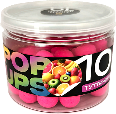Бойлы Carpella Pop-Up 10мм Тутти-Фрутти 25гр