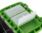 Ящик рыболовный зимний Helios Extreme 10л односекционный зелёный