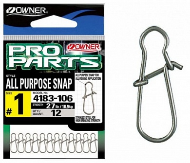 Карабины Owner 4183 All Purpose Snap #1