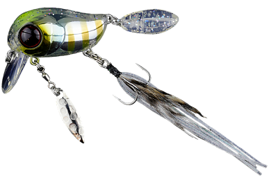 Воблер Jackall Micro Tappy #Kirari Clear Gill