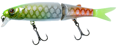 Воблер Jackall Magallon 113SP #Albino Chartreuse Pirarucu