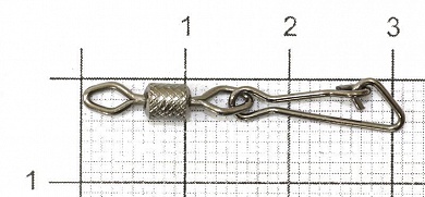 Вертлюги с карабинами Akkoi Snap ZVn02 #4