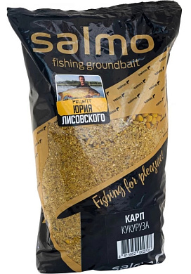 Прикормка Salmo 1кг Карп Кукуруза рецепт Юрия Лисовского