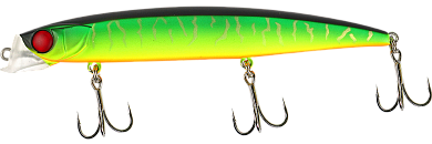 Воблер Jackall Rada Minnow 114 #Mat Tiger