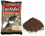 Прикормка Dragon Elite 1кг Лещ мотыль чёрный