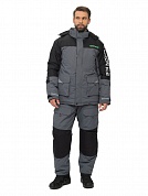 Костюм зимний Huntsman Yukon Ice (ткань Breathable) цвет Серый/Чёрный размер 56-58 рост 170-176