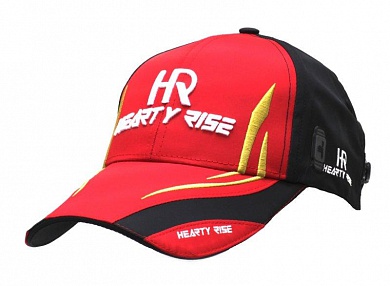 Кепка Hearty Rise красная с золотом
