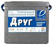 Ящик рыболовный Camping World Друг 25л цвет Серый