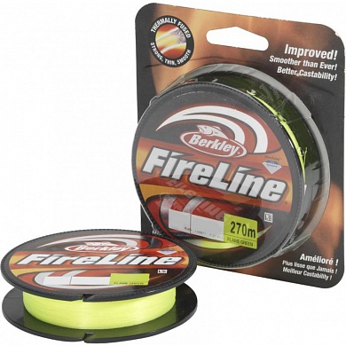 Шнур Berkley FireLine Flame Green 270m 0.12mm