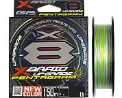 Шнур YGK X-Braid  Upgrage x8 Pentagram 150m #0.8